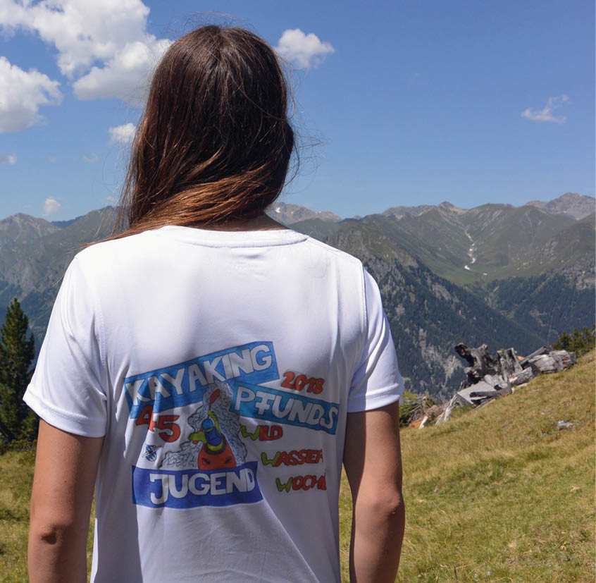 T-Shirt der Jugendwoche 2019 als Muster