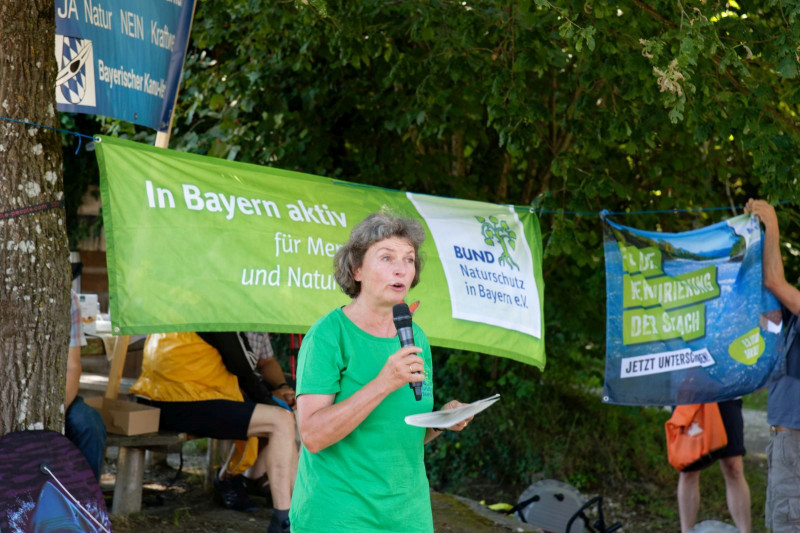 Demo für eine frei fließende Salzach