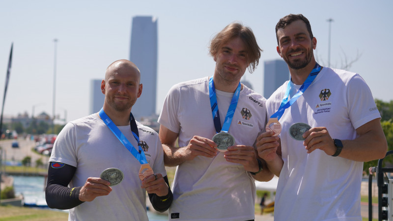 Canadier-Männer-Team holt WM-Bronze