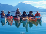 Abpaddeln am Forggensee