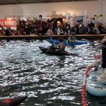 Mit Julian um die Wette gepaddelt